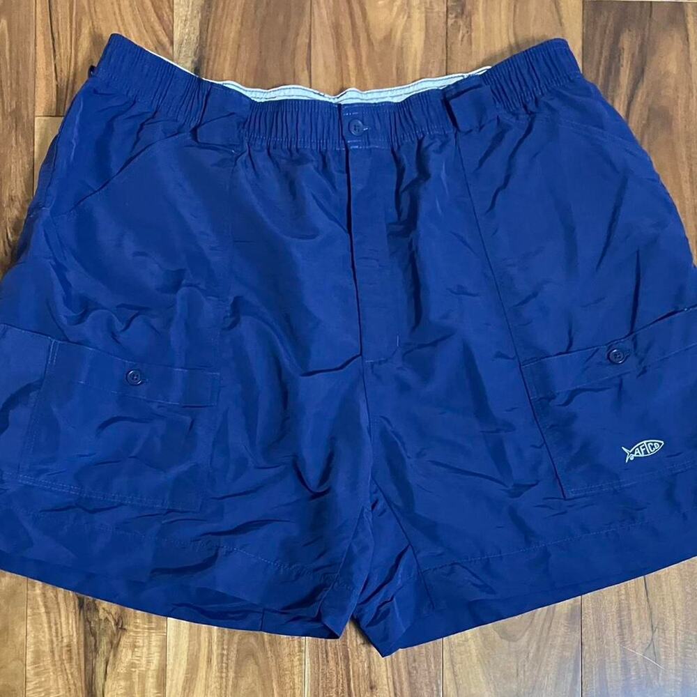 Vintage AFTCO Shorts Mens 38 Bluewater Fishing Quick Dry Outdoors Water